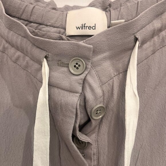 WILFRED Marais Pant - Grey Drawstring Jogger - S - Picture 2 of 8